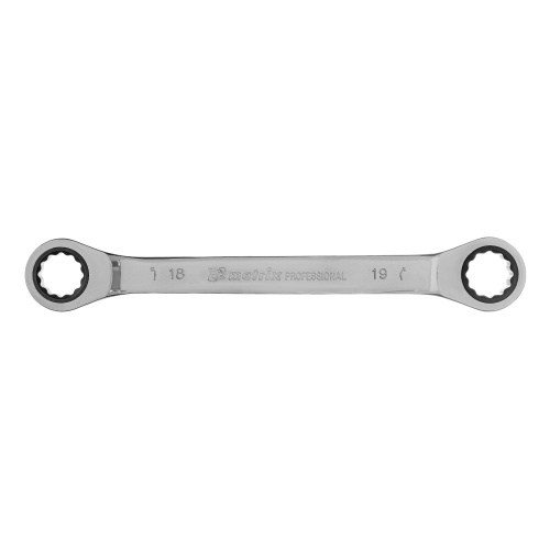 Ключ накидной трещоточный, 18 х 19 мм, CrV, зеркальный хром Matrix Professional по ценам производителя в Воронеже с доставкой по всей России