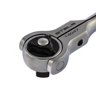 Ключ трещотка 1/2, 72 зуба, с быстрым сбросом, поворотная голова СrV Stels по ценам производителя в Воронеже с доставкой по всей России