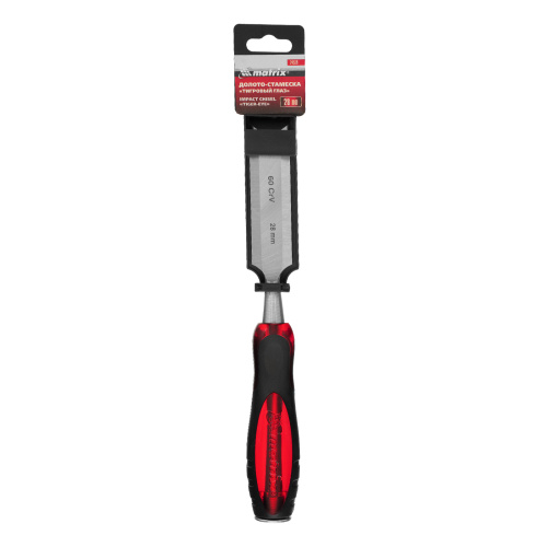 Долото-стамеска "Тигровый глаз", 28 мм, двухкомпонентная обрезиненная рукоятка Matrix по ценам производителя в Воронеже с доставкой по всей России