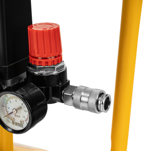 Компрессор воздушный DC1500/24, прямой привод, 1.5 кВт, 24 литра, 220 л/мин Denzel по ценам производителя в Воронеже с доставкой по всей России