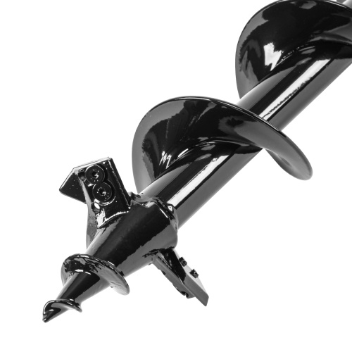 Шнек для грунта ER-80, диаметр 80 мм, длина 800 мм,соединение 20 мм, съемный нож Denzel по ценам производителя в Воронеже с доставкой по всей России