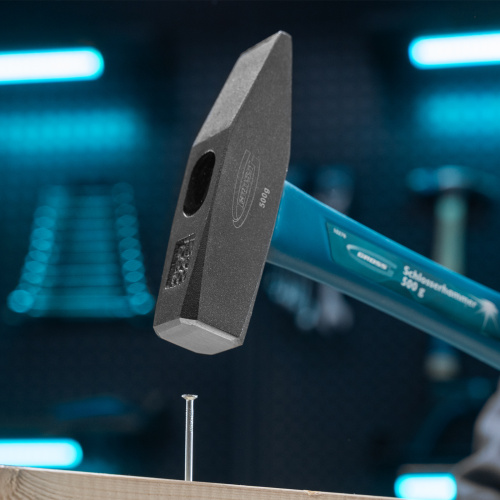 Молоток слесарный, 500 г, квадратный боек, фибергласовая обрезиненная рукоятка Gross по ценам производителя в Воронеже с доставкой по всей России