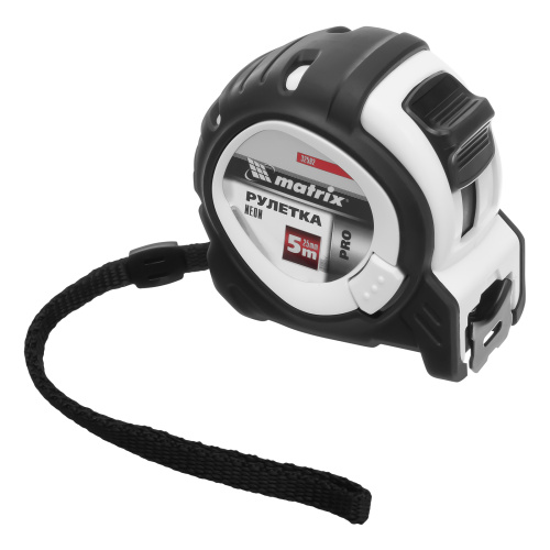 Рулетка Neon,5 м x 25 мм,обрезиненный корпус,3 фиксации,Pro Matrix по ценам производителя в Воронеже с доставкой по всей России