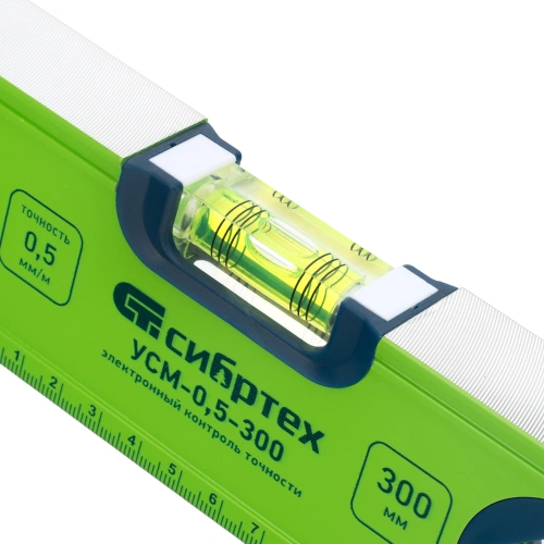 Уровень алюминиевый УСМ-0,5-300, фрезерованный, 3 глазка, магнитный, 300 мм Сибртех по ценам производителя в Воронеже с доставкой по всей России