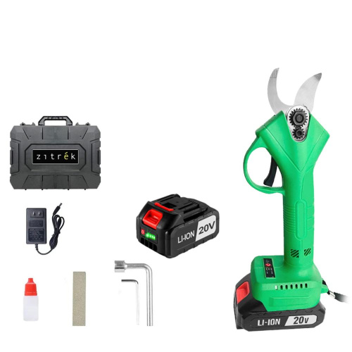 Секатор аккумуляторный ZITREK GreenNer 20 (20В, 2,0Ач Li-ion аккум. 2шт., зу, кейс) по ценам производителя в Воронеже с доставкой по всей России