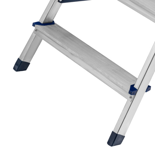 Стремянка двусторонняя 6 ступеней, алюминиевая, Сибртех по ценам производителя в Воронеже с доставкой по всей России