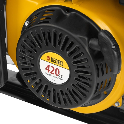 Генератор бензиновый PS 70 EA, 7.0 кВт, 230 В, 25 л, коннектор автоматики, электростартер Denzel по ценам производителя в Воронеже с доставкой по всей России