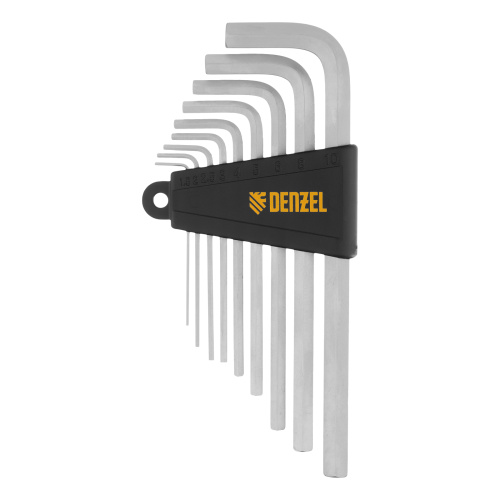 Набор инструментов, 1/2", 1/4", CrV, S2, пластиковый кейс, 64 предмета Denzel по ценам производителя в Воронеже с доставкой по всей России