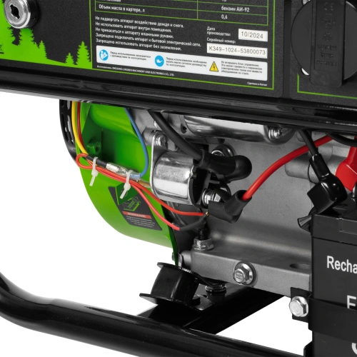 Генератор бензиновый БС-3500Э, 3.2 кВт, 230В, 4-х тактный, 15 л, электростартер Сибртех по ценам производителя в Воронеже с доставкой по всей России