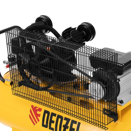 Компрессор воздушный BCV2200/100, ременный привод, 2.2 кВт, 100 литров, 370 л/мин Denzel по ценам производителя в Воронеже с доставкой по всей России