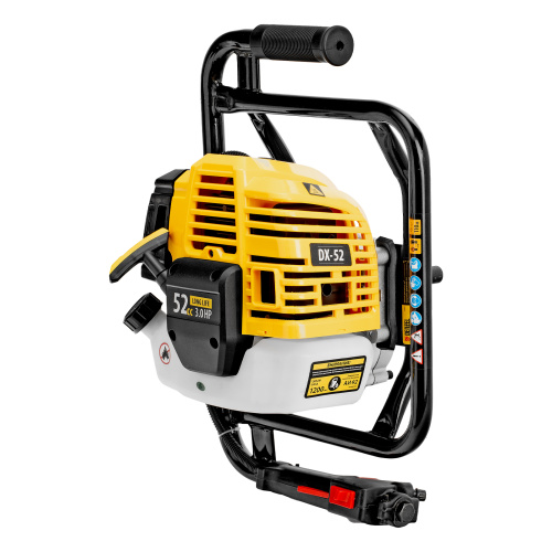 Мотобур DX-52, объем двигателя 52 см3, соединение 20 мм, без шнека Denzel купить в Москве с доставкой по всей России | ProtosMarket.ru