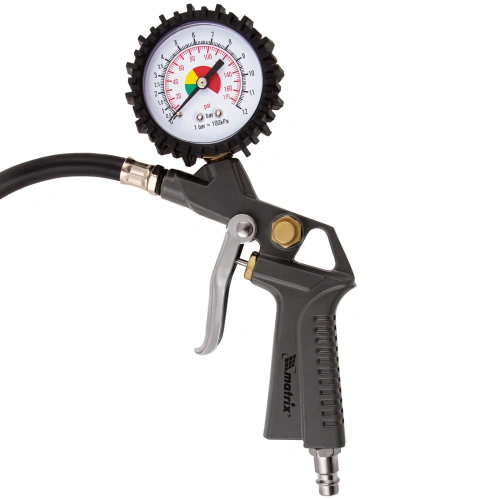 Набор пневмоинструмента, 5 предметов, быстросъемное соединение, краскораспылитель с верхним бачком Matrix по ценам производителя в Воронеже с доставкой по всей России