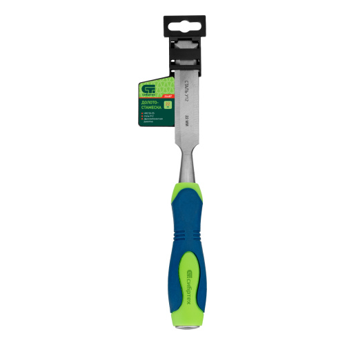 Долото-стамеска, 22 мм, двухкомпонентная рукоятка Сибртех по ценам производителя в Воронеже с доставкой по всей России