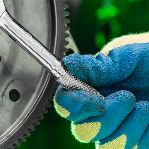 Ключ-трещотка 3/8", 45 зубьев, цельнометаллический, с быстрым сбросом, CrV, хром Сибртех по ценам производителя в Воронеже с доставкой по всей России