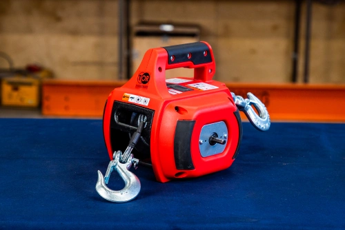 Лебедка под шуруповерт переносная TOR SQ-500 225 кг 12 м по ценам производителя в Воронеже с доставкой по всей России