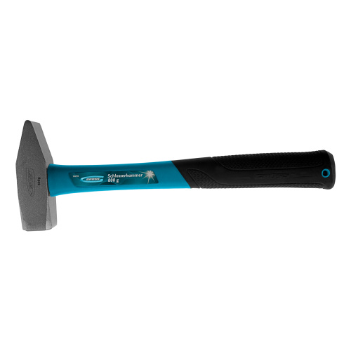 Молоток слесарный, 800 г, квадратный боек, фибергласовая обрезиненная рукоятка Gross по ценам производителя в Воронеже с доставкой по всей России