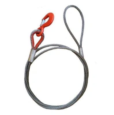 Буксир канатный TOR БТК 24,0 т 9,0 м опрессовка (петля-петля) канат 21,0 мм