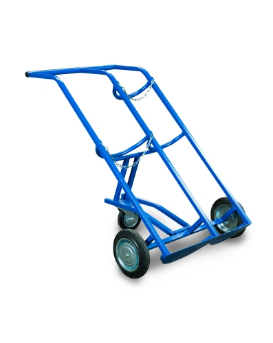 Тележка для баллонов пропан + кислород TOR ТГК-П, 2 баллона (250 резина + 160 поворотное) по ценам производителя в Воронеже с доставкой по всей России