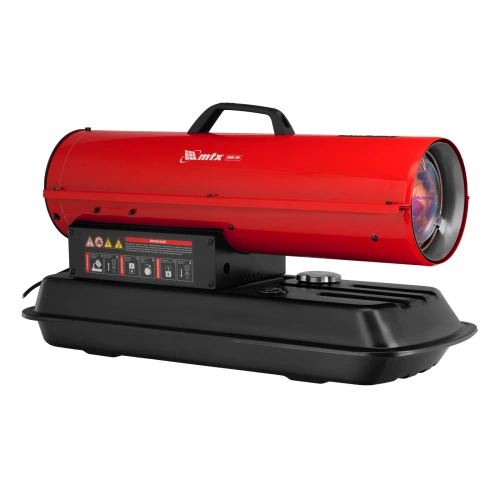 Дизельная тепловая пушка DHB-20i, 20 кВт, 450 м3/ч, прямой нагрев, термостат MTX по ценам производителя в Воронеже с доставкой по всей России