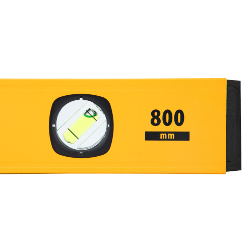 Уровень алюминиевый, магнит, фрезерованный, 3 глазка (1 зеркал.) 0,5 мм/м, 800 мм Denzel по ценам производителя в Воронеже с доставкой по всей России