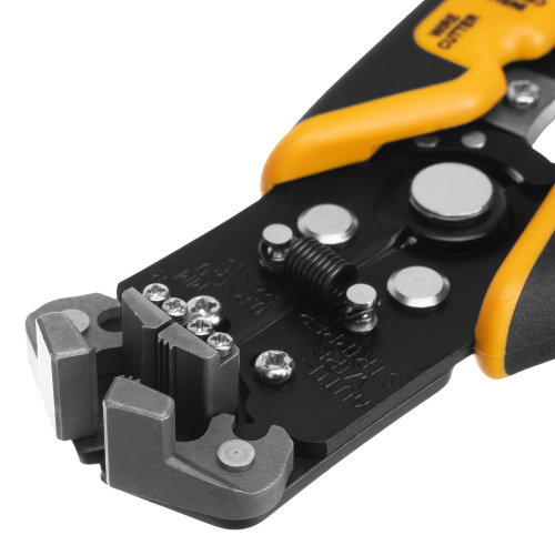 Щипцы для зачистки электропроводов 0,2-6 мм², функция обрезания проводов Denzel по ценам производителя в Воронеже с доставкой по всей России