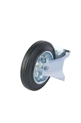 Колесо неповоротное усиленное резина FRC 80 200 мм по ценам производителя в Воронеже с доставкой по всей России