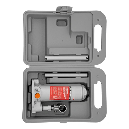 Домкрат гидравлический бутылочный, 4 т, h подъема 194-372 мм, в пластиковом кейсе Matrix по ценам производителя в Воронеже с доставкой по всей России