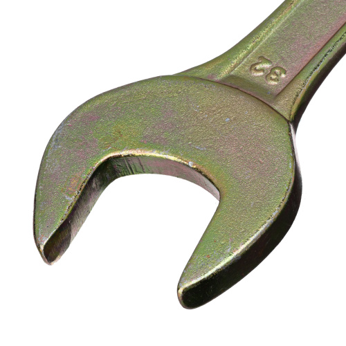 Ключ рожковый, 30 х 32 мм, желтый цинк Сибртех по ценам производителя в Воронеже с доставкой по всей России