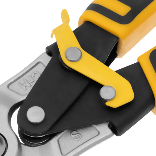 Ножницы по металлу, 270 мм, прямой рез, сталь-CrMo, трехкомпонентные рукоятки Denzel по ценам производителя в Воронеже с доставкой по всей России