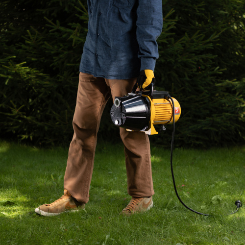 Садовый поверхностный насос GP1100C, 1100 Вт, 4500 л/ч, подъем 46 м, чугун Denzel по ценам производителя в Воронеже с доставкой по всей России