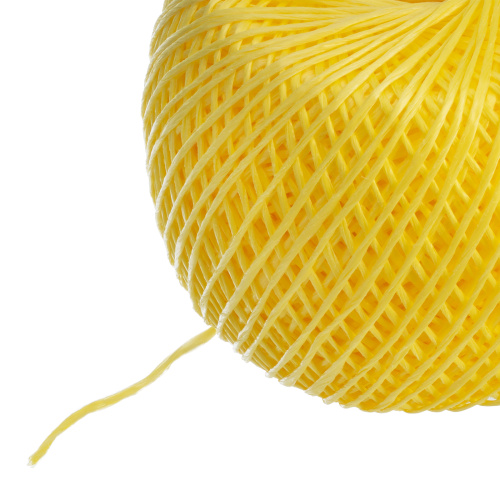 Шпагат полипропиленовый желтый, 1.7 мм, L400 м, Сибртех по ценам производителя в Воронеже с доставкой по всей России