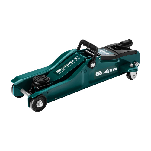 Домкрат гидравлический подкатной, 2 т, 85-330 мм, низкий подхват, в пласт. кейсе Сибртех по ценам производителя в Воронеже с доставкой по всей России