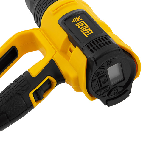 Фен технический HG-2000E, 2000 Вт, 2 режима, LCD дисплей Denzel по ценам производителя в Воронеже с доставкой по всей России