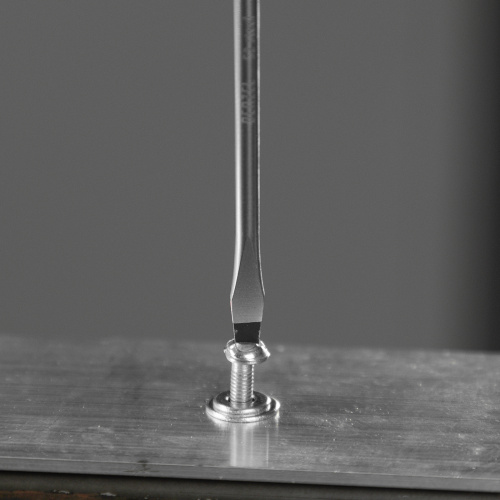 Отвертка, SL3х75 мм, S2, 3к рукоятка Denzel по ценам производителя в Воронеже с доставкой по всей России