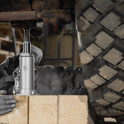 Домкрат гидравлический бутылочный, 8 т, h подъема 230-457 мм Matrix по ценам производителя в Воронеже с доставкой по всей России