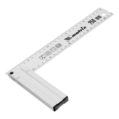 Угольник, 250 мм, алюминиевый, литой Matrix по ценам производителя в Воронеже с доставкой по всей России