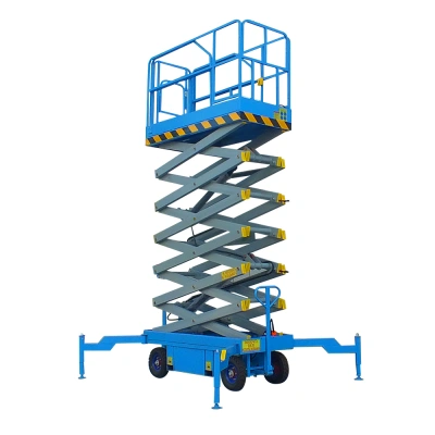 Подъемник ножничный самоходный 500 кг 6/8 м TOR SJY-0,5-6 DC аккумуляторный по ценам производителя в Воронеже с доставкой по всей России