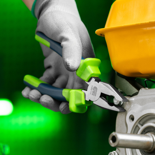 Плоскогубцы комбинированные, 200 мм, двухкомпонентные рукоятки Сибртех по ценам производителя в Воронеже с доставкой по всей России