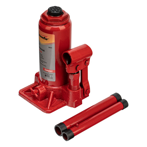 Домкрат гидравлический бутылочный 5 т, h подъема 180-340 мм Sparta Compact по ценам производителя в Воронеже с доставкой по всей России