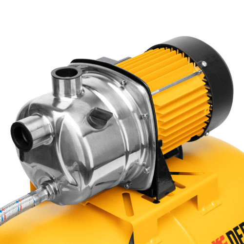 Насосная станция PSL1100X, 1100 Вт, 3600 л/ч, ресивер 50 л, подъем 45 м, нержавейка Denzel по ценам производителя в Воронеже с доставкой по всей России
