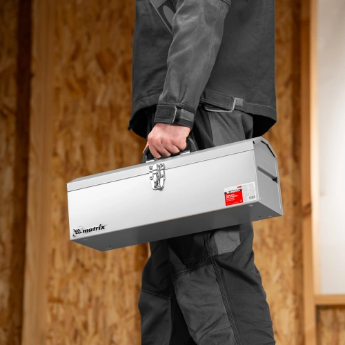 Ящик для инструмента, 484 х 154 х 165 мм, металлический Matrix по ценам производителя в Воронеже с доставкой по всей России