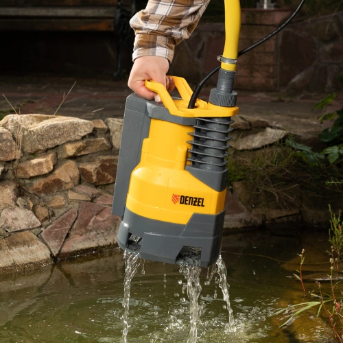 Дренажный насос DPХ450, 450 Вт, подъем 5 м, 9000 л/ч Denzel по ценам производителя в Воронеже с доставкой по всей России