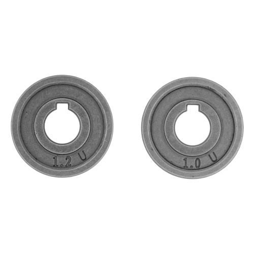 Подающий ролик, U профиль под алюминиевую проволоку 1,0-1,2 мм, 2 шт Denzel по ценам производителя в Воронеже с доставкой по всей России