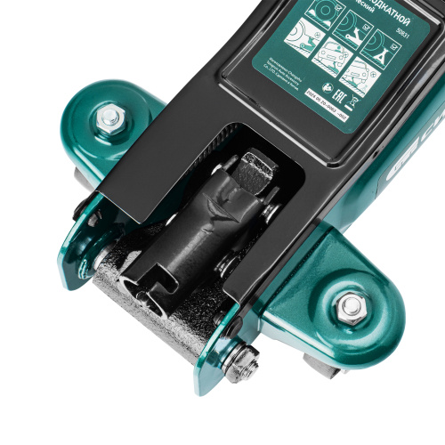 Домкрат гидравлический подкатной, 2 т, 85-330 мм, низкий подхват, в пласт. кейсе Сибртех по ценам производителя в Воронеже с доставкой по всей России