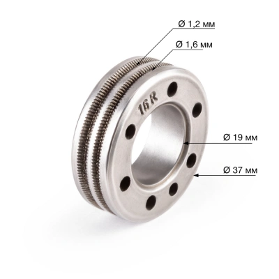 Ролик WECO 1.2/1.6 D=37 d=19 VK купить в Москве с доставкой по всей России | ProtosMarket.ru