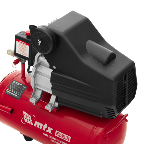 Компрессор воздушный DC1500L/24, 1,5 кВт, 24 л, 210 л/мин MTX по ценам производителя в Воронеже с доставкой по всей России
