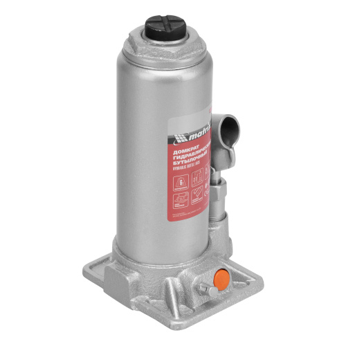 Домкрат гидравлический бутылочный, 6 т, h подъема 216-413 мм, в пластиковом кейсе Matrix по ценам производителя в Воронеже с доставкой по всей России