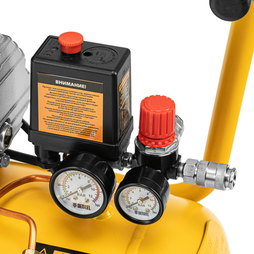 Компрессор воздушный прям. привод DCV1800/50, 1,8 кВт, 50 литров, 320 л/мин Denzel по ценам производителя в Воронеже с доставкой по всей России