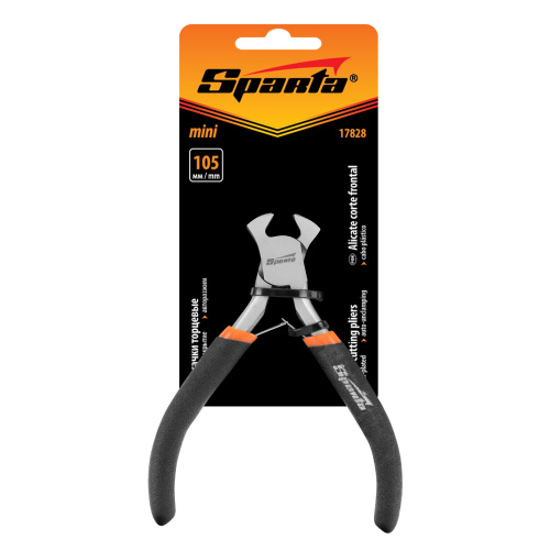 Кусачки торцевые Mini, 105 мм, никелированные, авторазжим Sparta по ценам производителя в Воронеже с доставкой по всей России