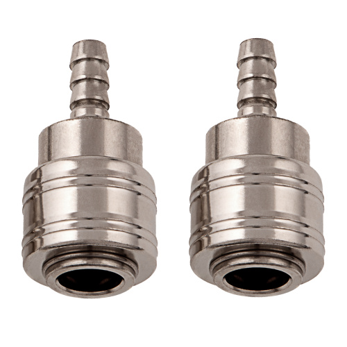 Муфта универсальная быстросъемная ("мама") 3/8, со штуцером "елка" под шланг 8 мм, 2 шт, Stels по ценам производителя в Воронеже с доставкой по всей России